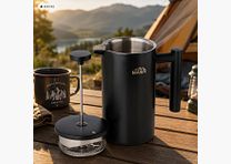 Caffettiera in Acciaio Inossidabile/French Press