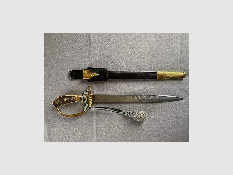 Hirschfanger III Reich aus Wk2 Carl Eickhorn Solingen 