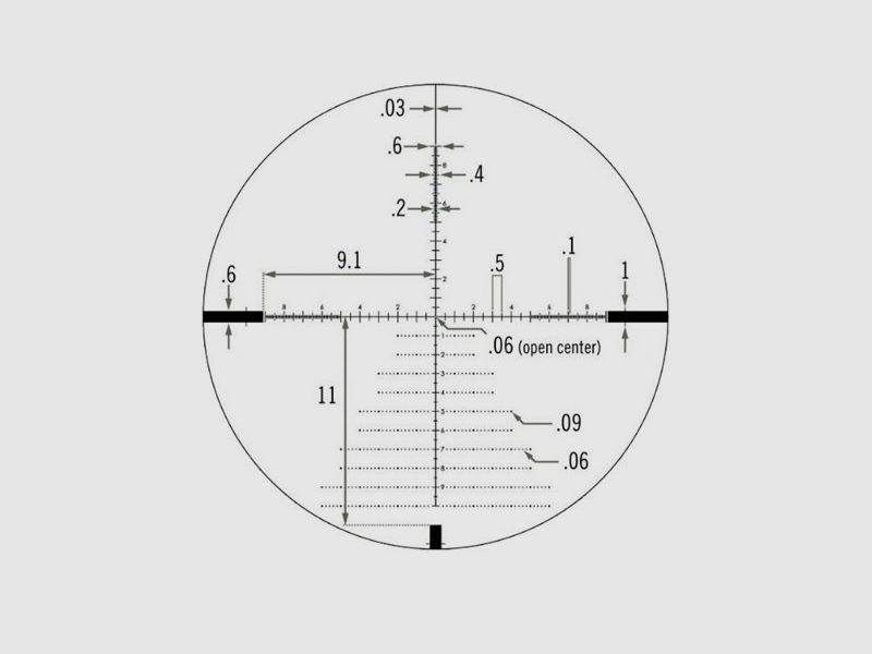 Diamondback Tactical 4-16x44 FFP, EBR-2C-Absehen (MRAD), Bild 2 von 2
