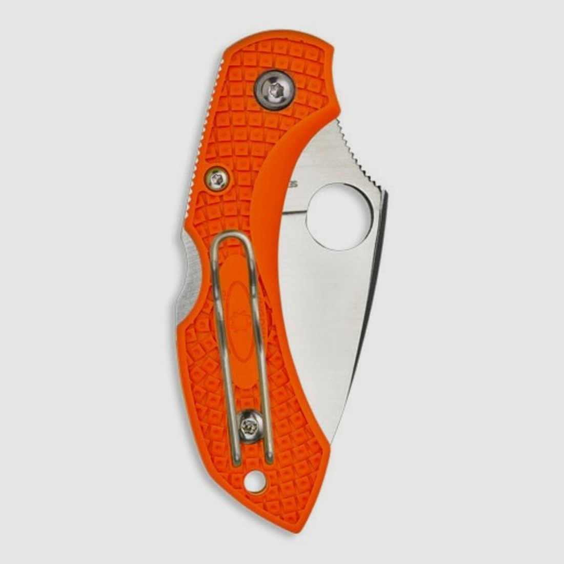 Navaja Spyderco Dragonfly 2 mango FRN Naranja, imagen 2 de 3