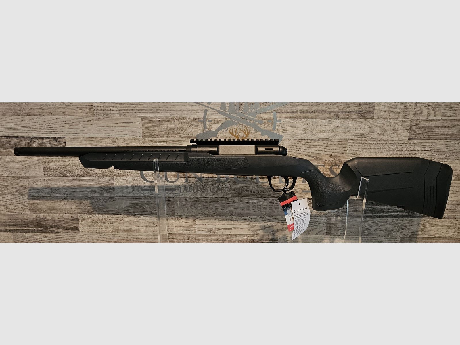 Savage AXIS II Gray .300AAC Blackout met loopdraad - Nieuwe voorraad van de vakhandel
