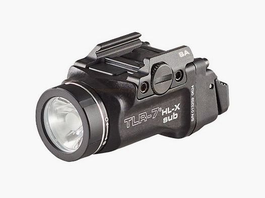 Streamlight TLR-7 HL-X Sub SIG Sauer P365 / P365XL USB Tactical LED Light - Black