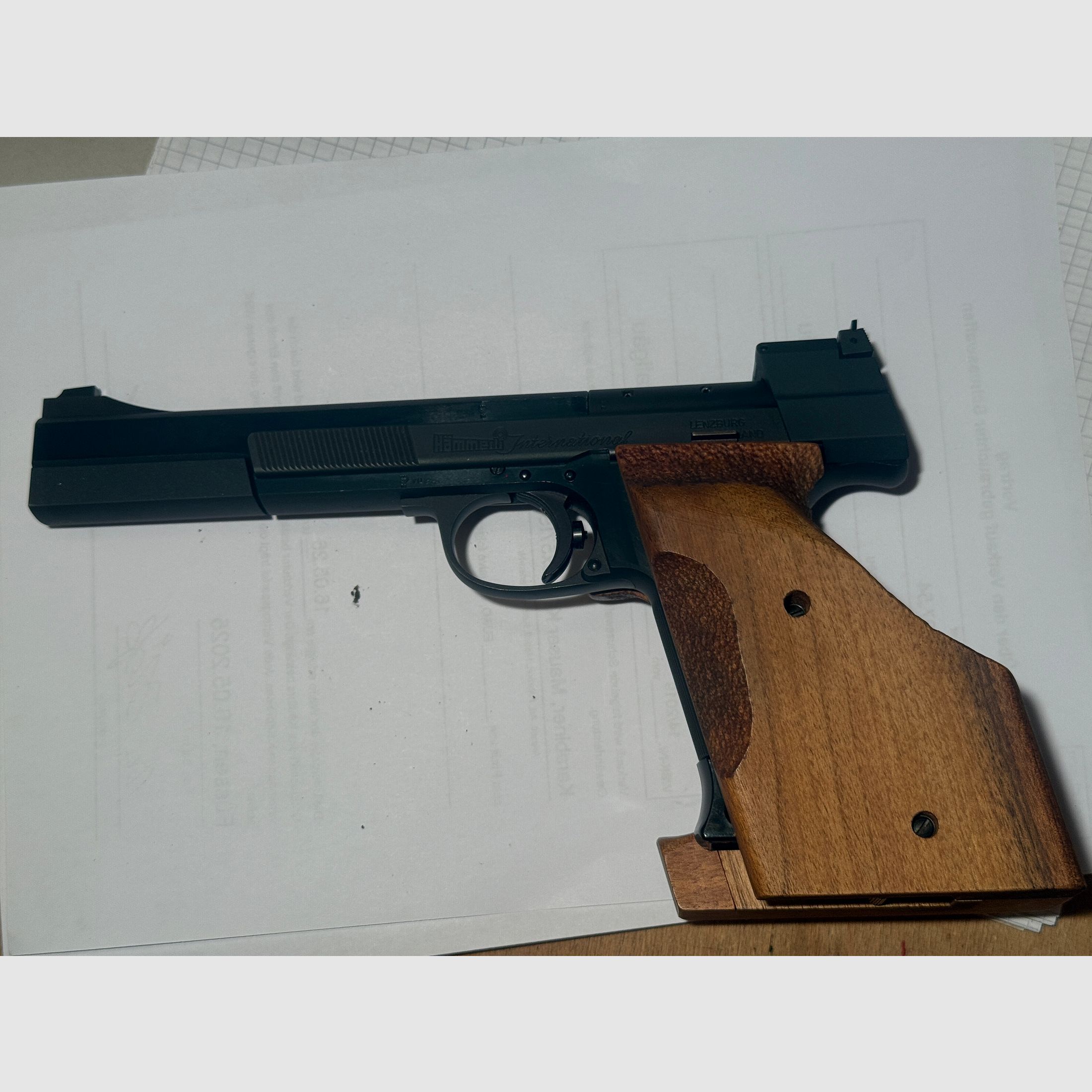 Sport Pistole Hämmerli 215 Kaliber .22lr