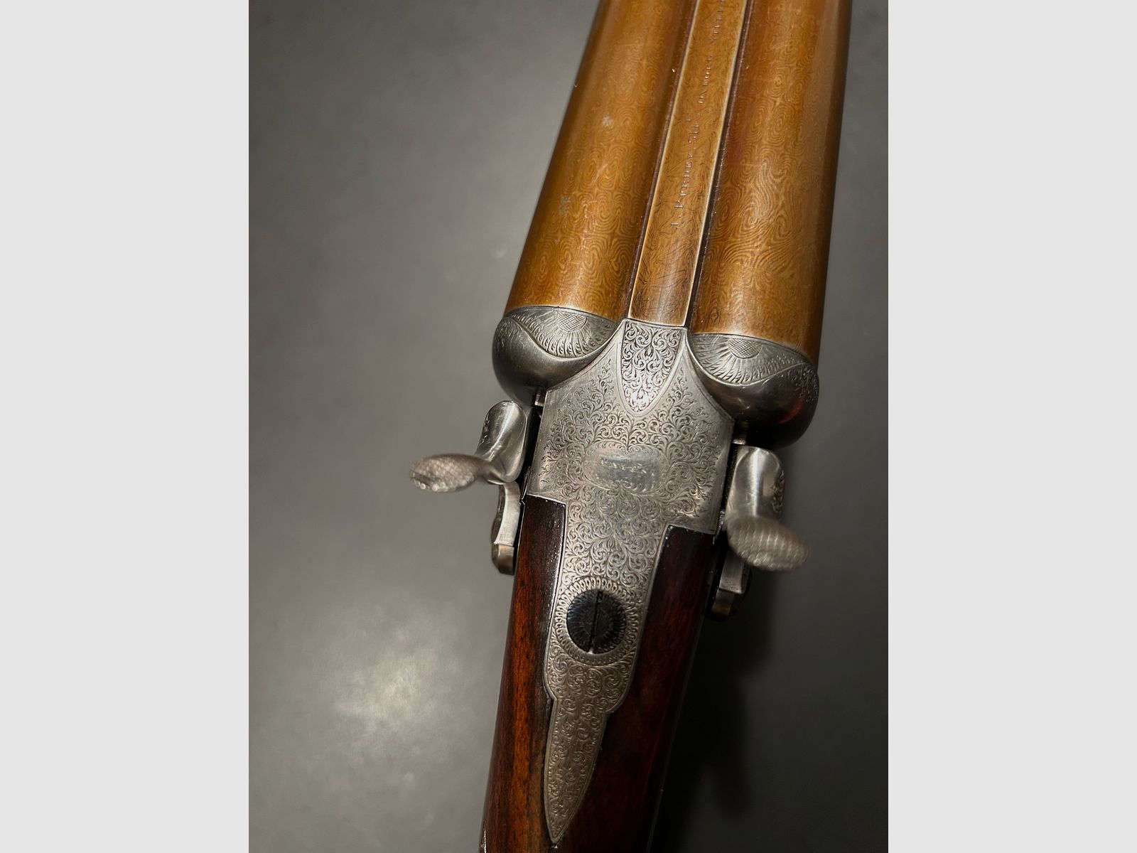 Purdey & Son double-barrel shotgun 12/65 - historical hunting weapon