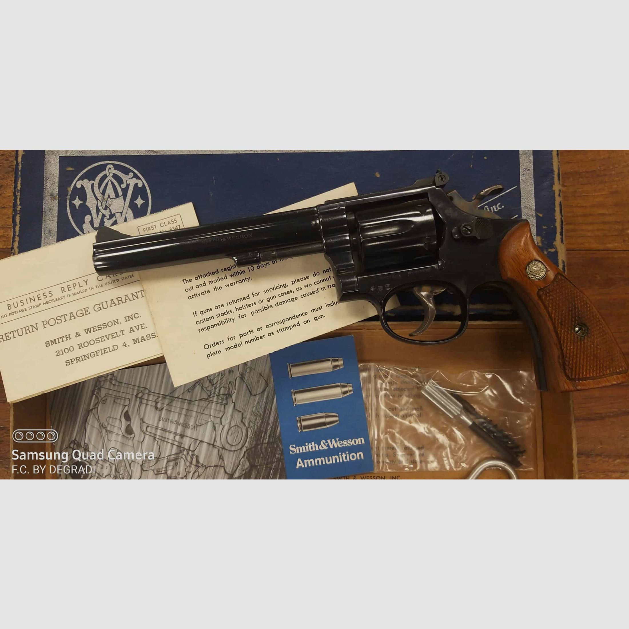 SMITH & WESSON MODEL 14-1 38 SPECIAL, image 2 of 3