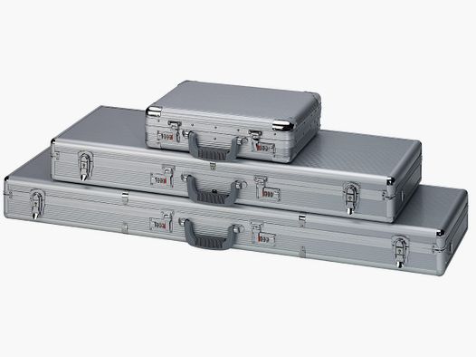 Aluminum gun case for combined weapons