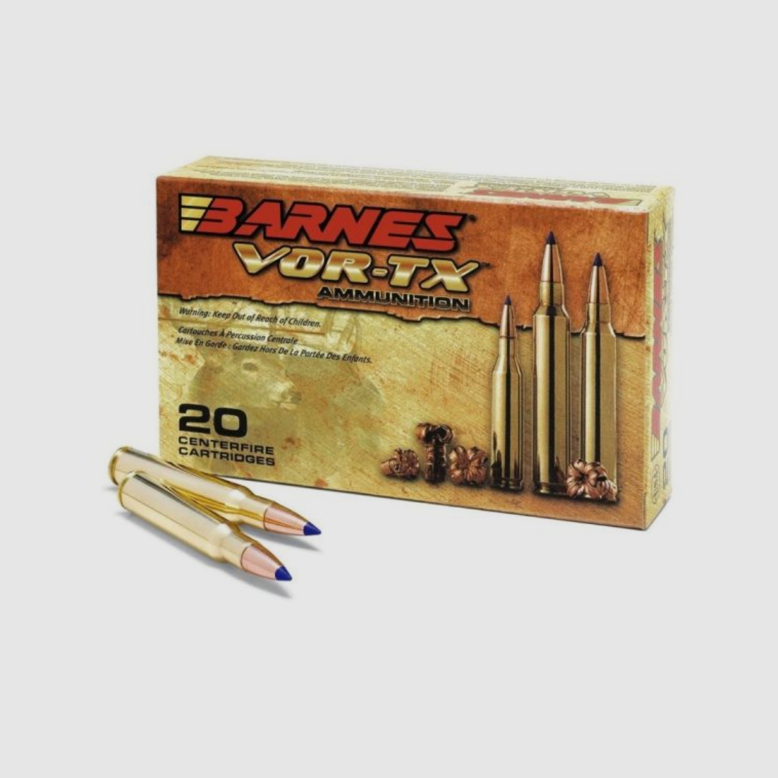 Barnes VOR-TX 7x64 Brenneke. 140 Gr. Loodvrij