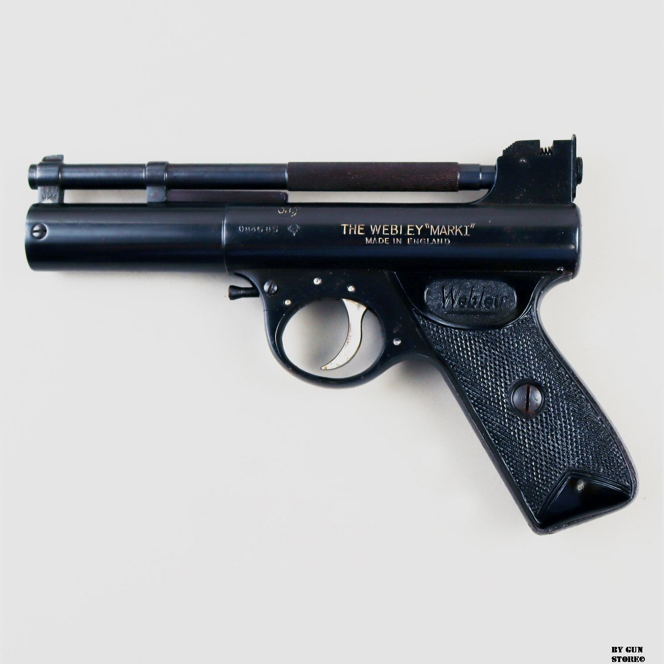 Webley mod. Mark I air pistol cal. 4.5 matr. 084586, image 1 of 13