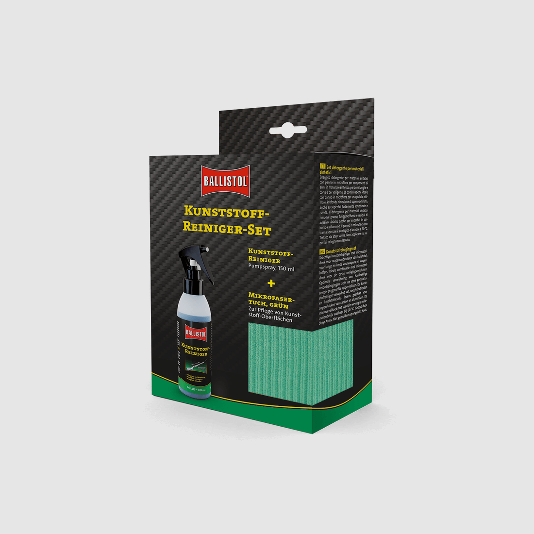 Set de nettoyant en plastique Ballistol