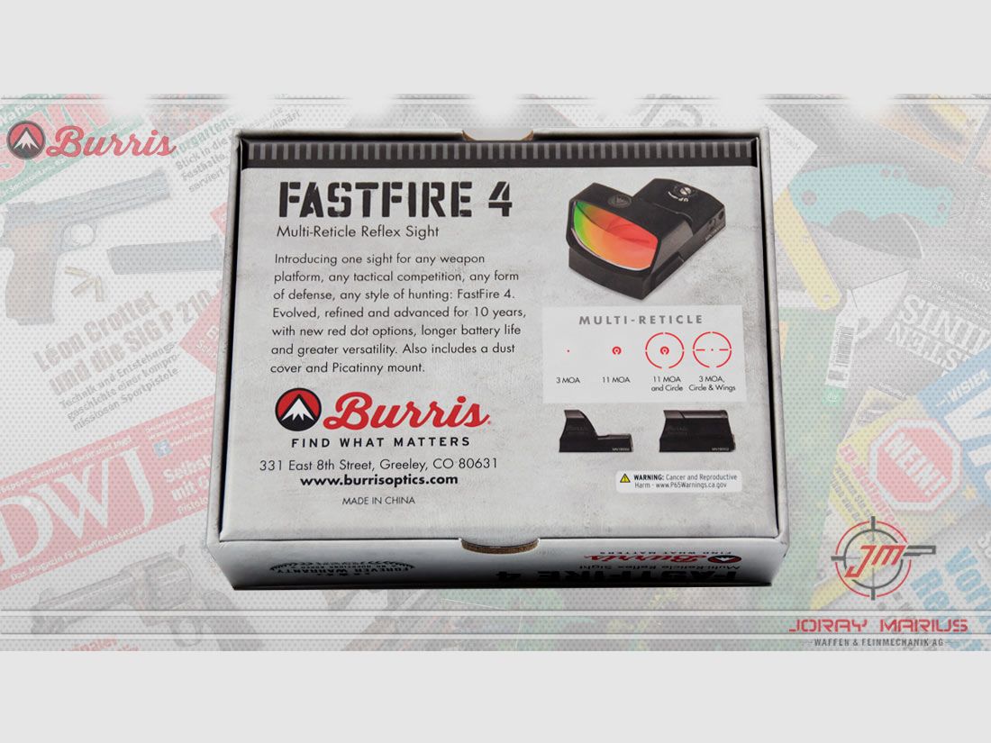 Burris FastFire 4 red dot sight, image 2 of 2