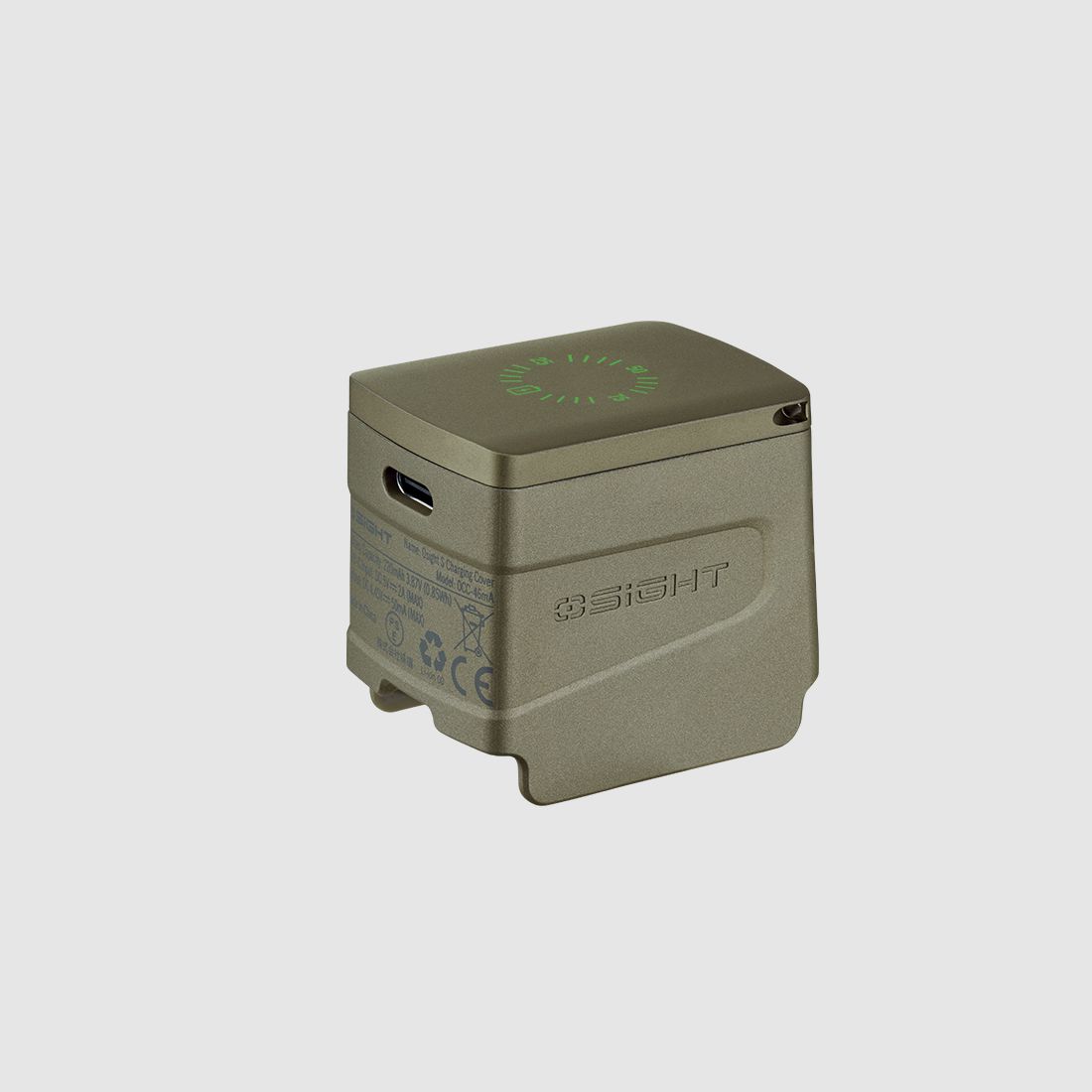 Osight S – Punto rosso da 2 MOA e cerchio da 32 MOA, montaggio magnetico, FDE, immagine 5 di 6