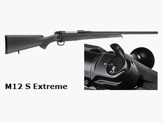 Mauser M12 Extreme (Tensión manual) rifle de repetición con rosca de boca