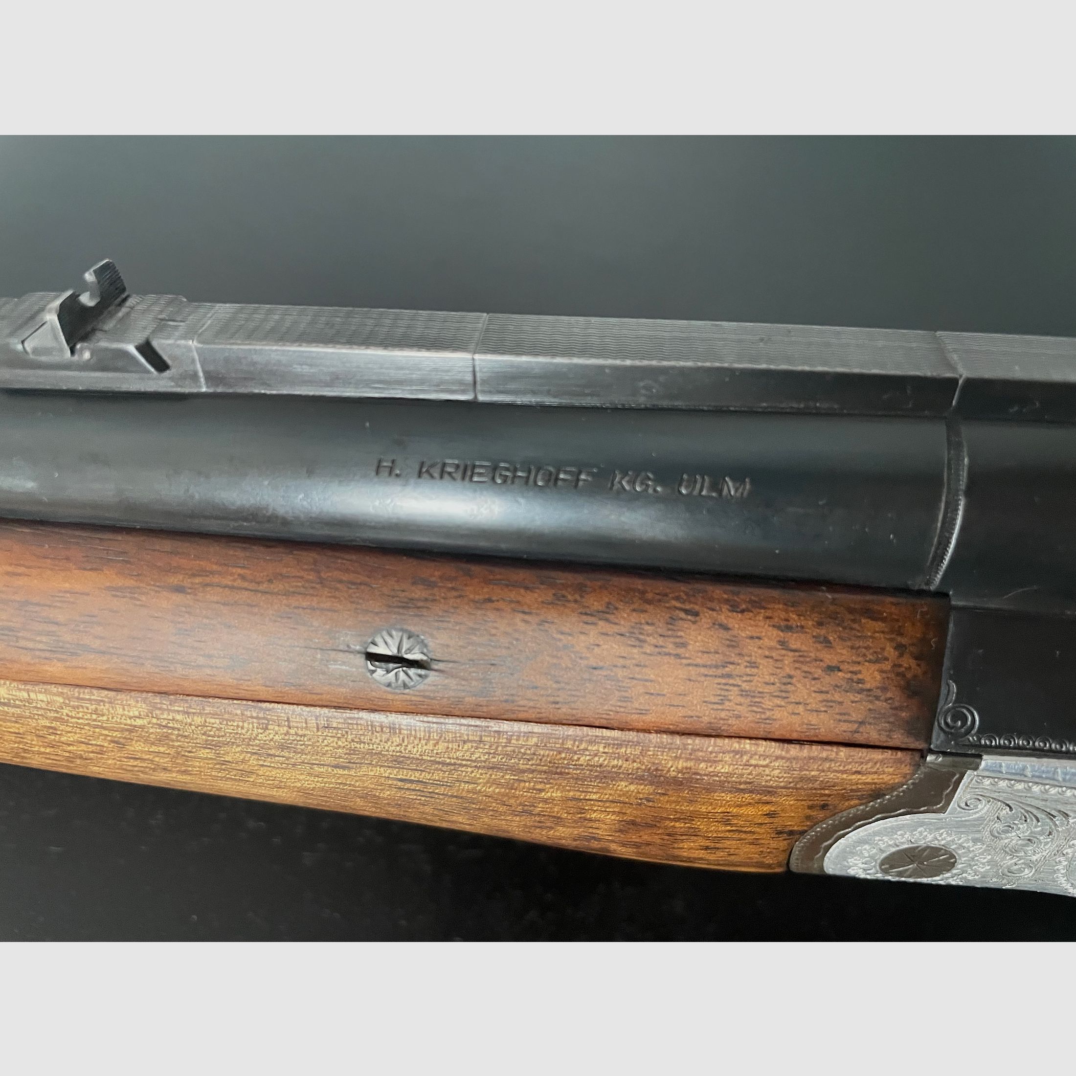 Krieghoff Alb Seitenspanner 7x57r 16/70 Schwenkmontage