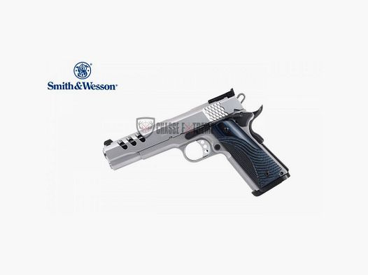 Pistole S&W 1911 Custom Blau Kal. 45 ACP