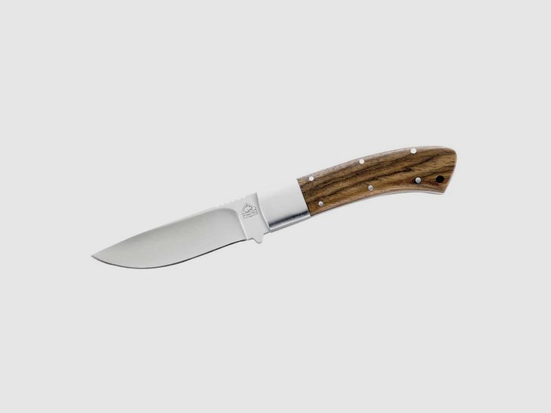 PUMA TEC belt knife zebra wood