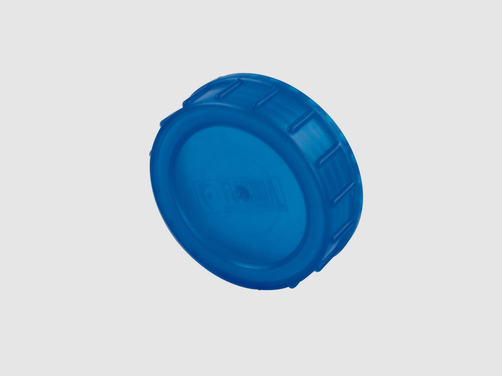 Screw cap and seal, blue, image 1 of 4