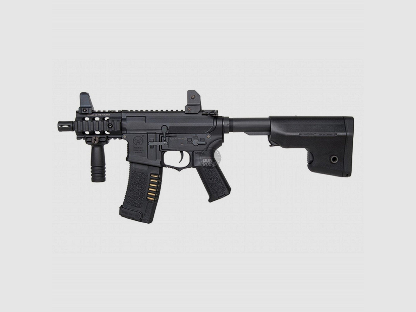 Softair - Gewehr - ARES - Amoeba M4 007 EFCS S-AEG schwarz - ab 18, ber 0,5 Joule