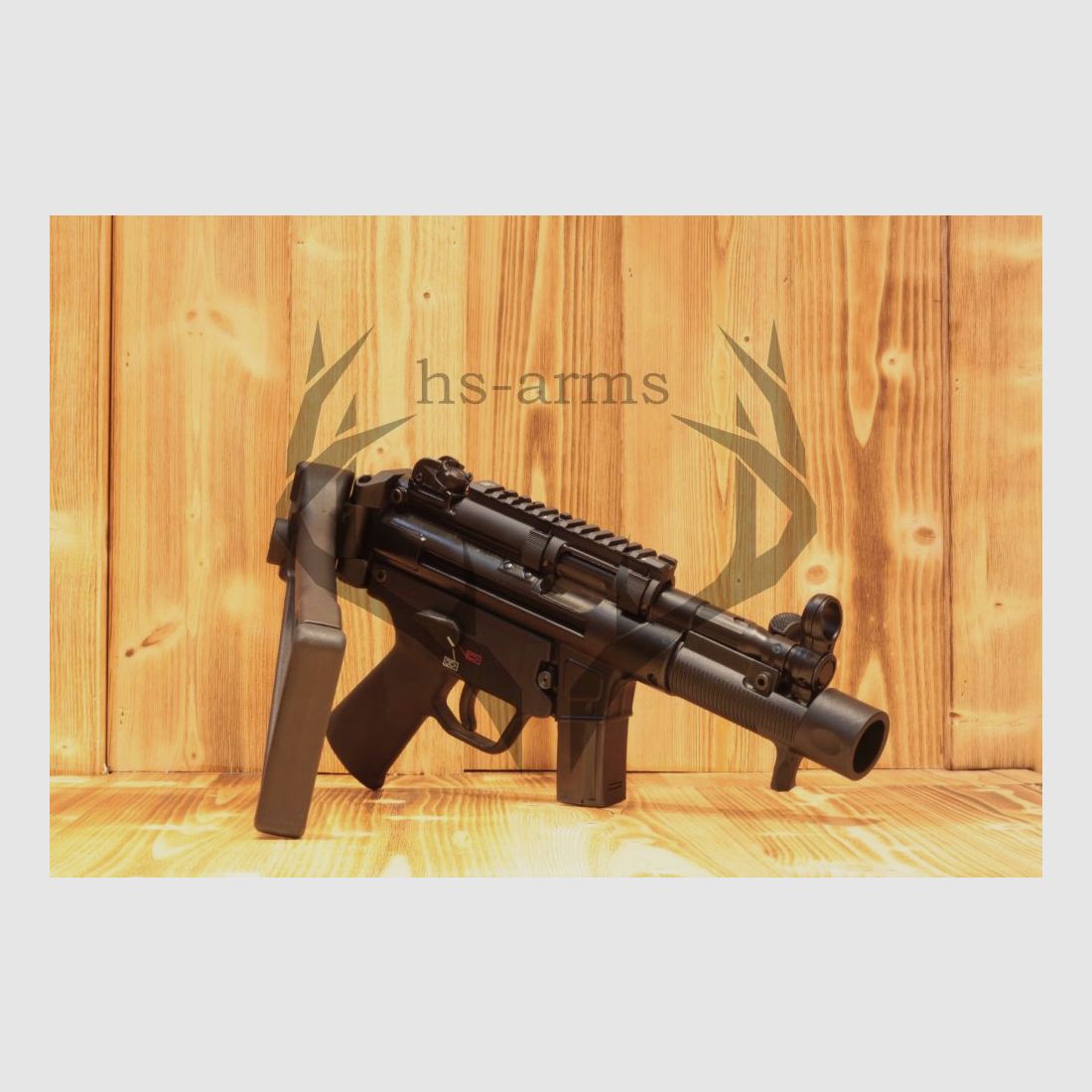 Heckler & Koch HK SP5K mit Picatinnyschiene 9 mm Luger