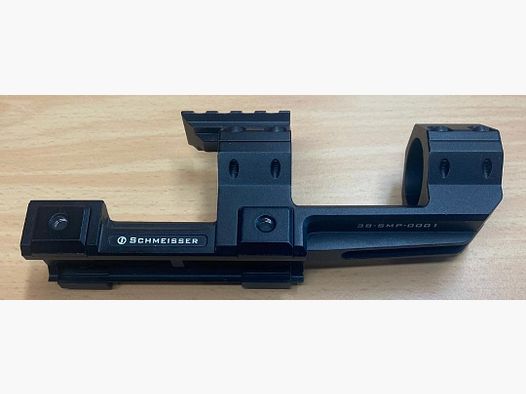Schmeisser SMP Blockmontage, diametro dell'anello 30mm, inclusa piastra superiore Picatinny per Red Dot, ecc.