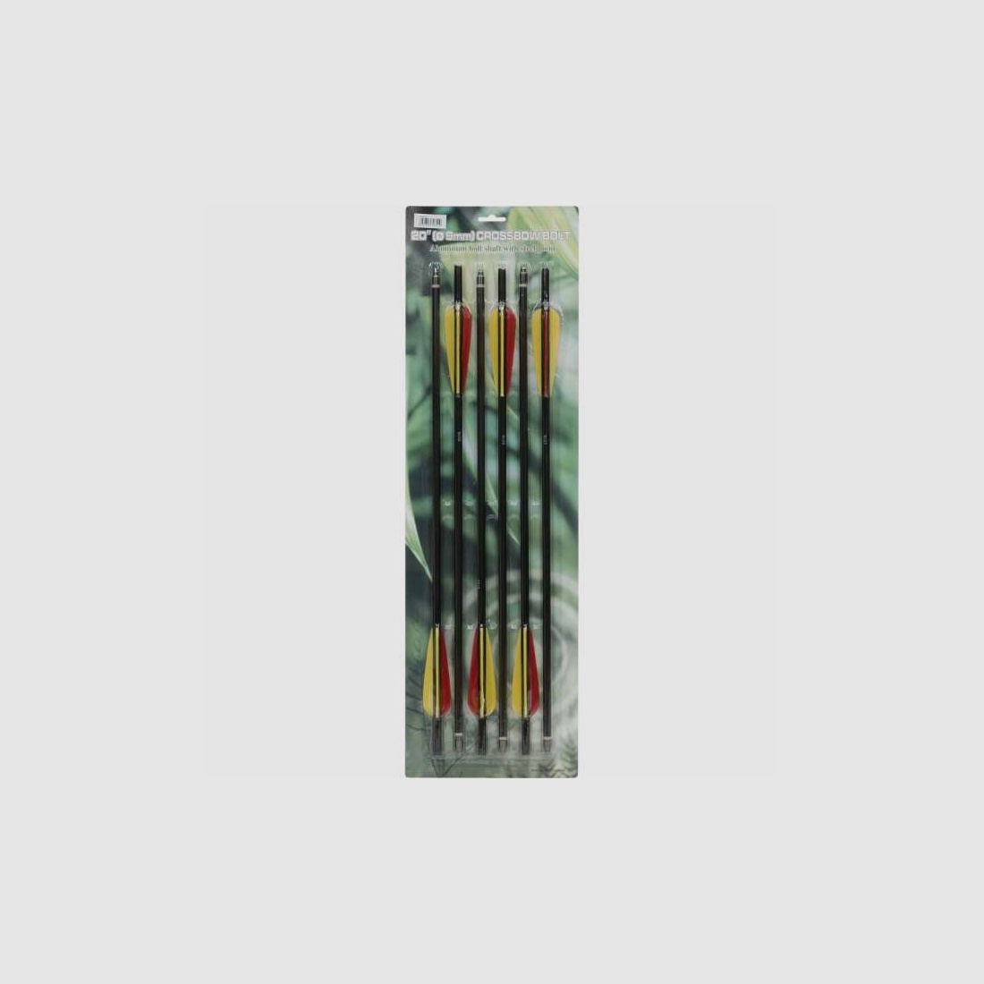 Ersatzpfeile für Armbrustgewehr 20" 6-er Pack Aluminium