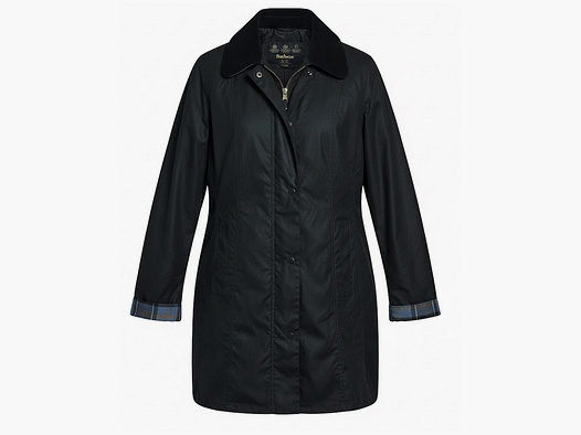 BARBOUR Belsay Wax Jacket Women Black