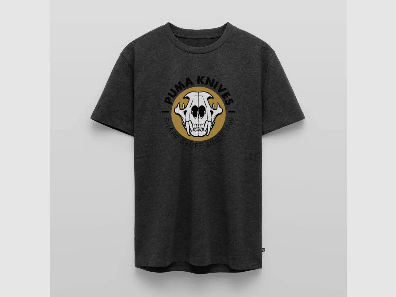 PUMA Men’s Premium T-Shirt "Skull Frontal Sharp Stuff"