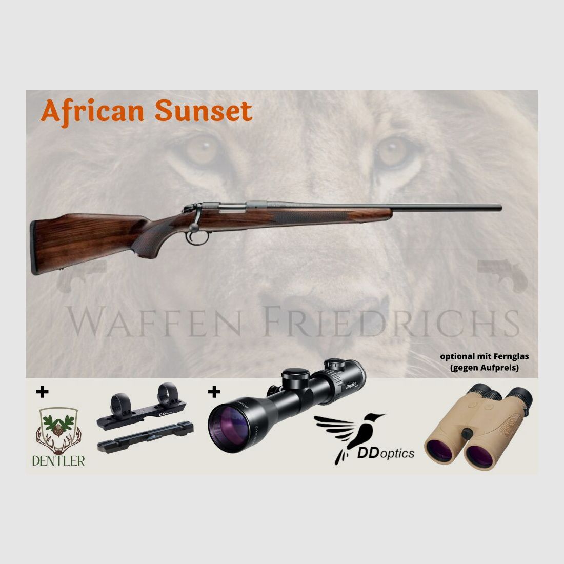 Bergara	 B14 Timber | African Sunset | Komplettangebot - Waffen Friedrichs