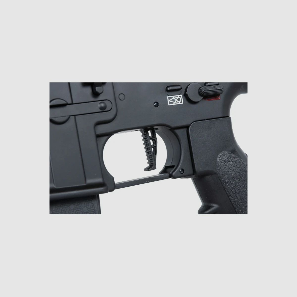 SA Carbine RIS 10.5" (SA-PH21 PRIME™ Aster II ETU BLDC™) Rifle Airsoft Libre a partir de 18 - Negro -F-