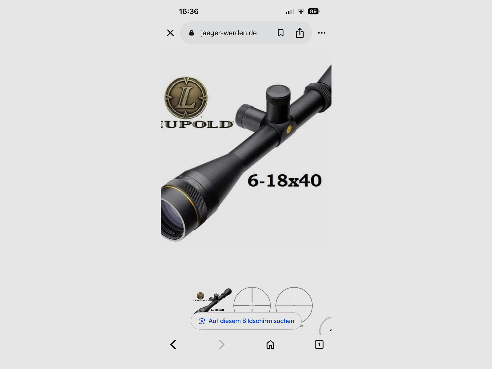 Leupold VX-2  6-18x40 