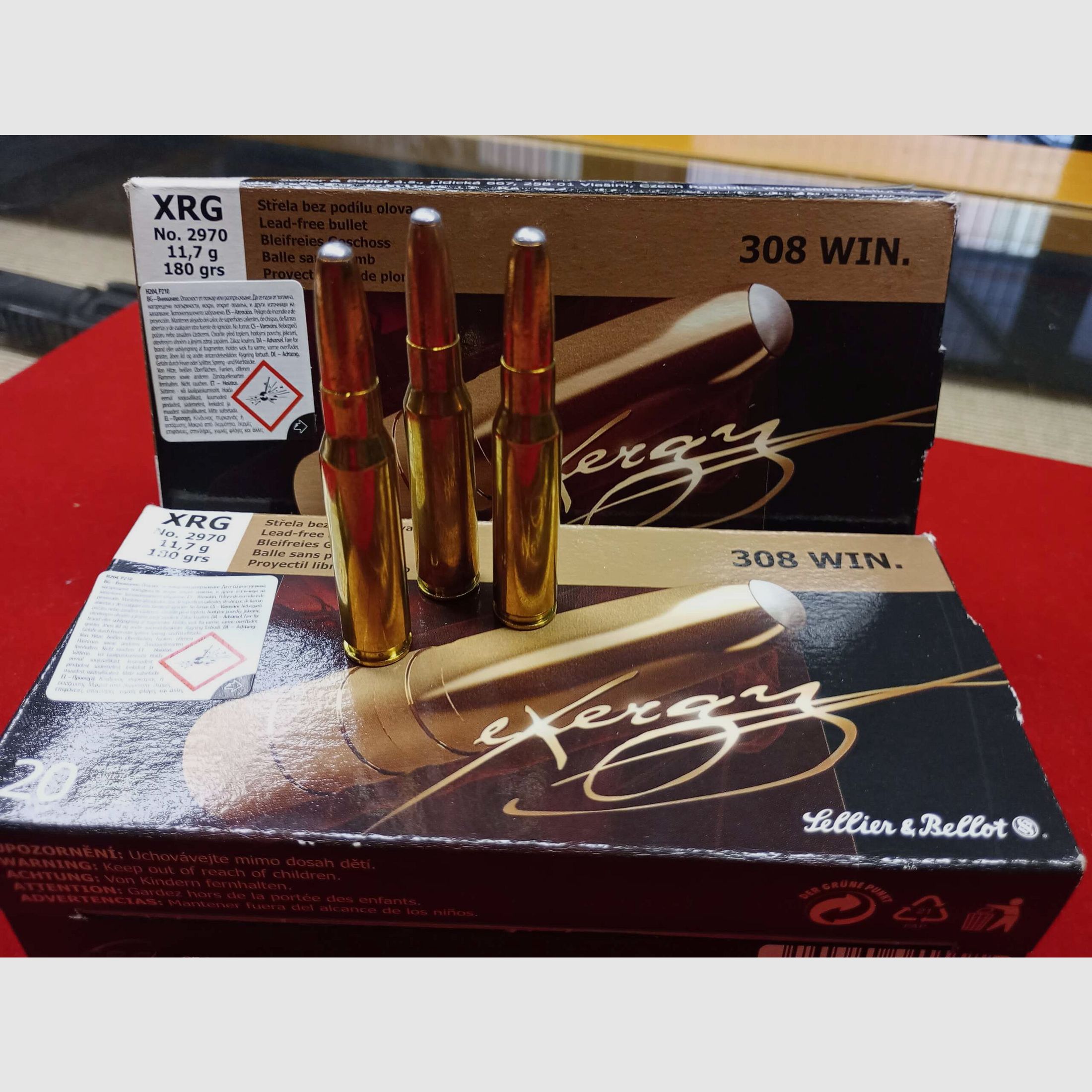 Ammunition SELLIER&BELLOT cal.308W bullet XRG (monolithic)