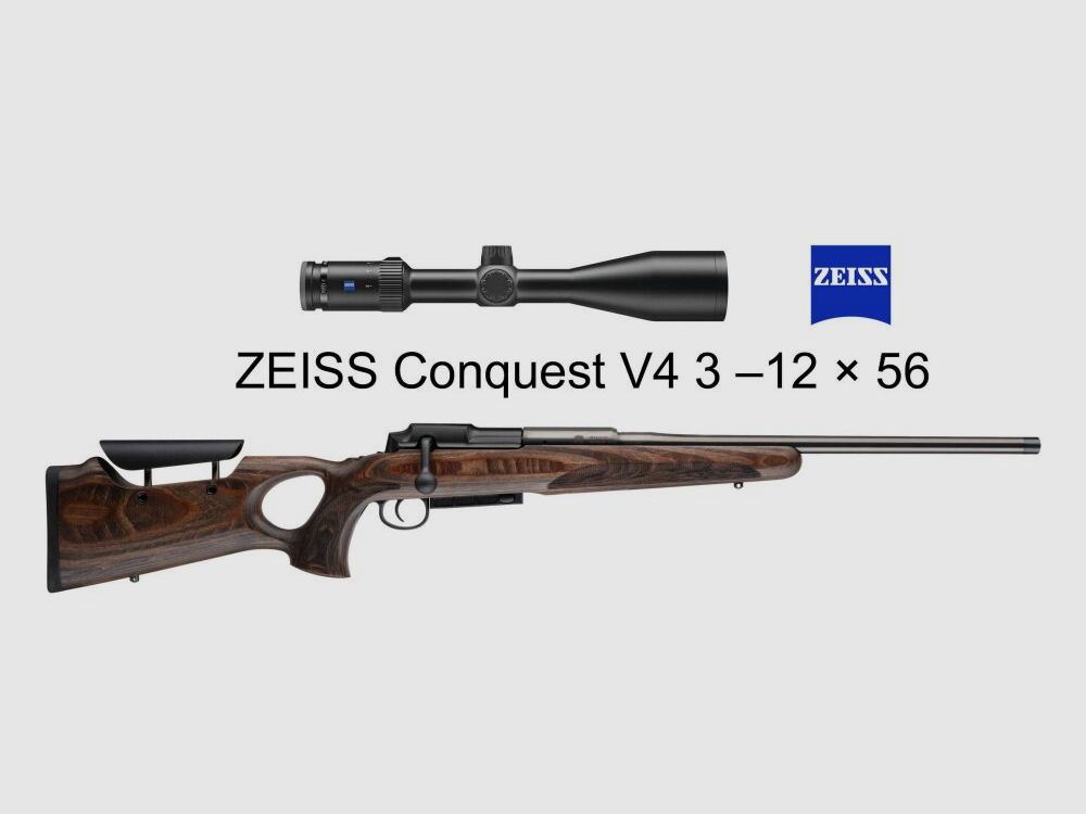 Action Set Mauser 25 Max .308 Win. Straight Pull Rifle with ZEISS Conquest .308Win, image 1 of 5