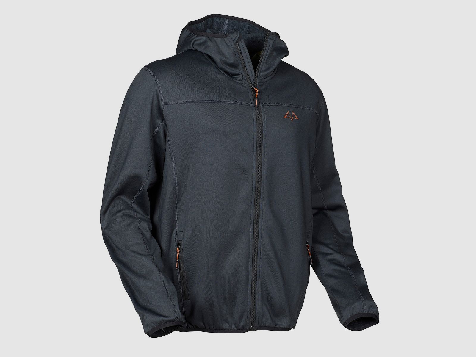 Swedteam Alpha Full Zip Sweater Men Dark Grey 3XL