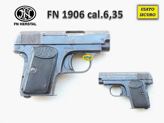 FN 1906 Baby Browning Kal.6,35 - gebraucht - R.16974