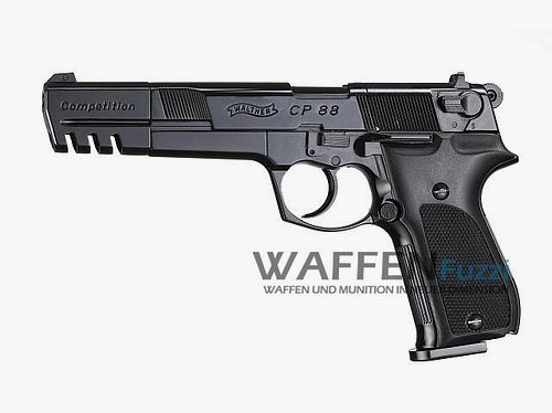 Walther CP88 Competition CO2 Pistolet 4,5 mm Diabolo oksydowany