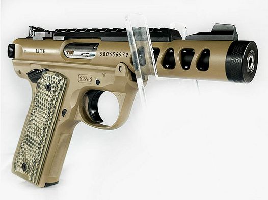 RUGER Mark IV 22/45 Lite FDE 4.4"