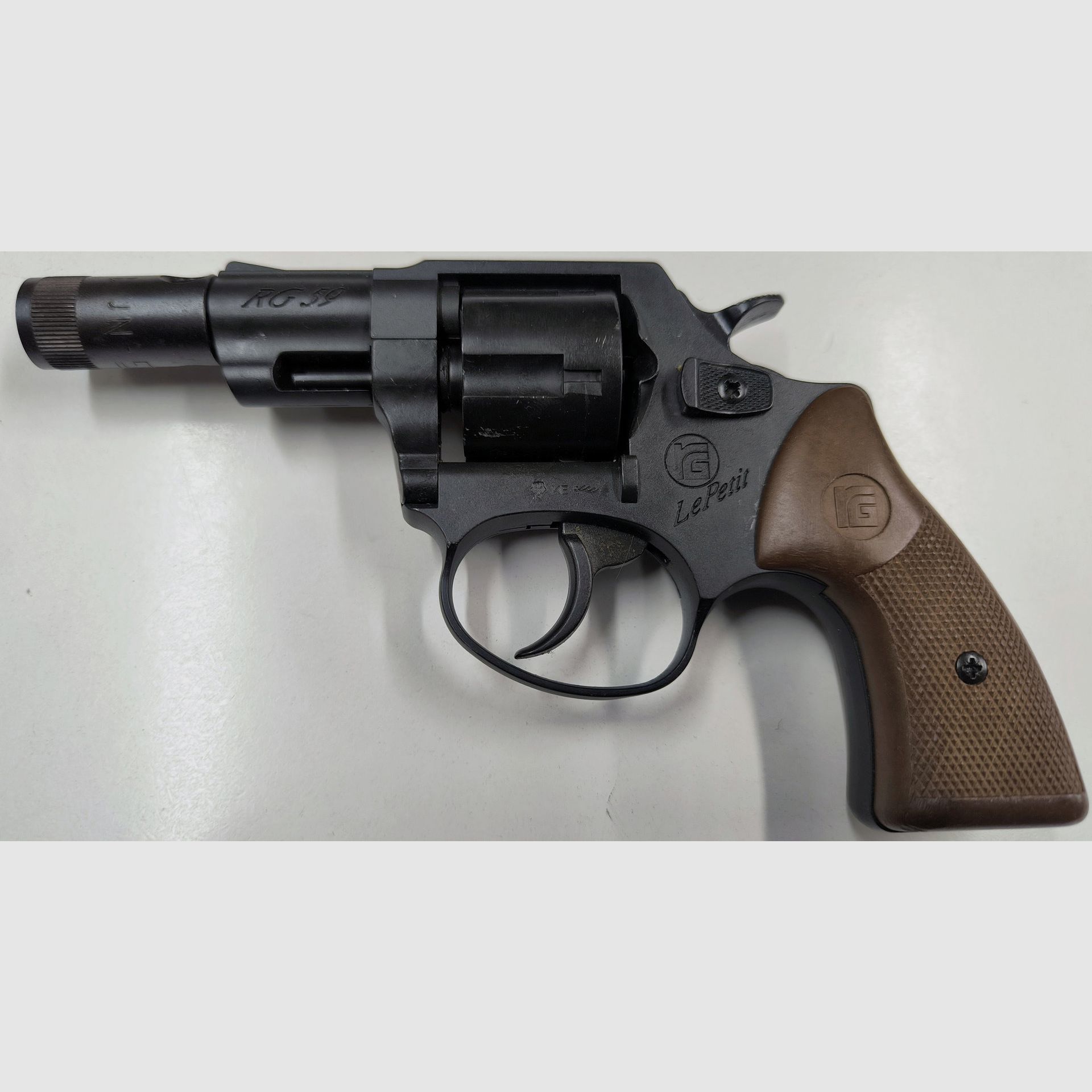 Schreckschussrevolver, Röhm RG59 "Le Petit", 9mmR.K. gebraucht