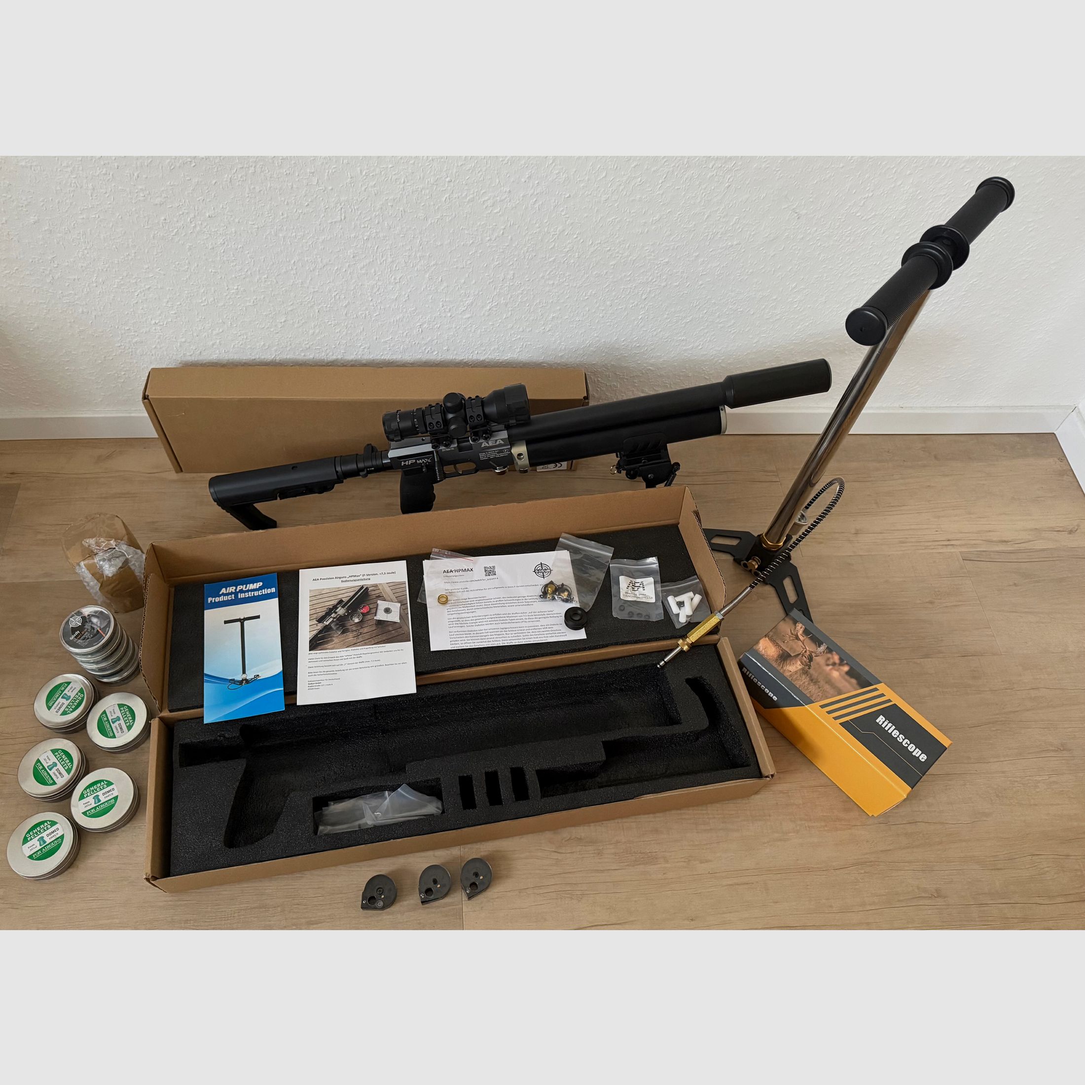 AEA HPMax CAL 357/9mm Arma ad aria