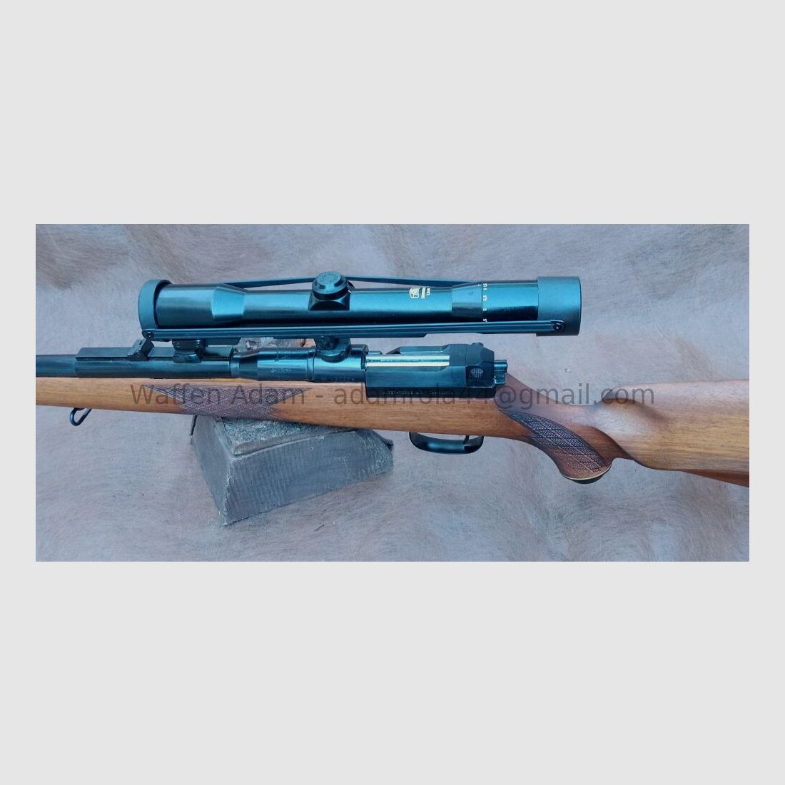 Mauser Kurzsystem Modell 66 S , Zeiss Diavari 1,5-6x36. Absehen 1