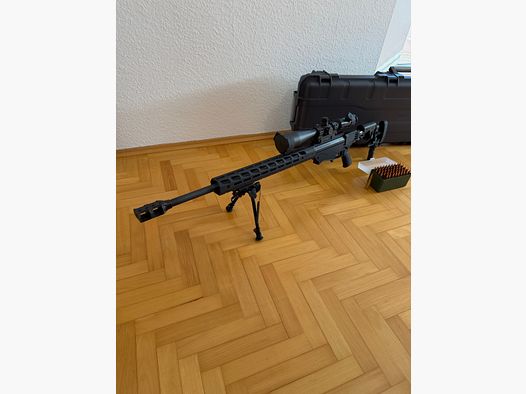 Ruger Precision Rifle cal .338 including scope, bipod & accessories - Top condition