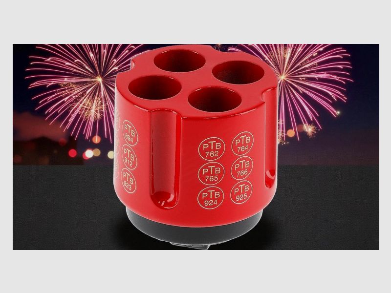 Perfecta Multi Shooter RED inkl. Adapter C,I,K