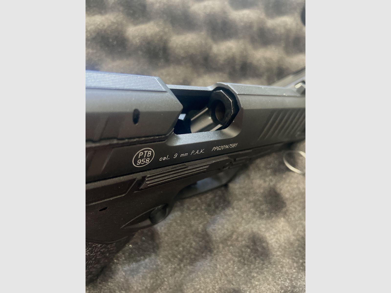 Walther PPQ M2 9mm P.A.K. (PTB 958) – Neuwertig aus Nachlass im Umarex-Koffer