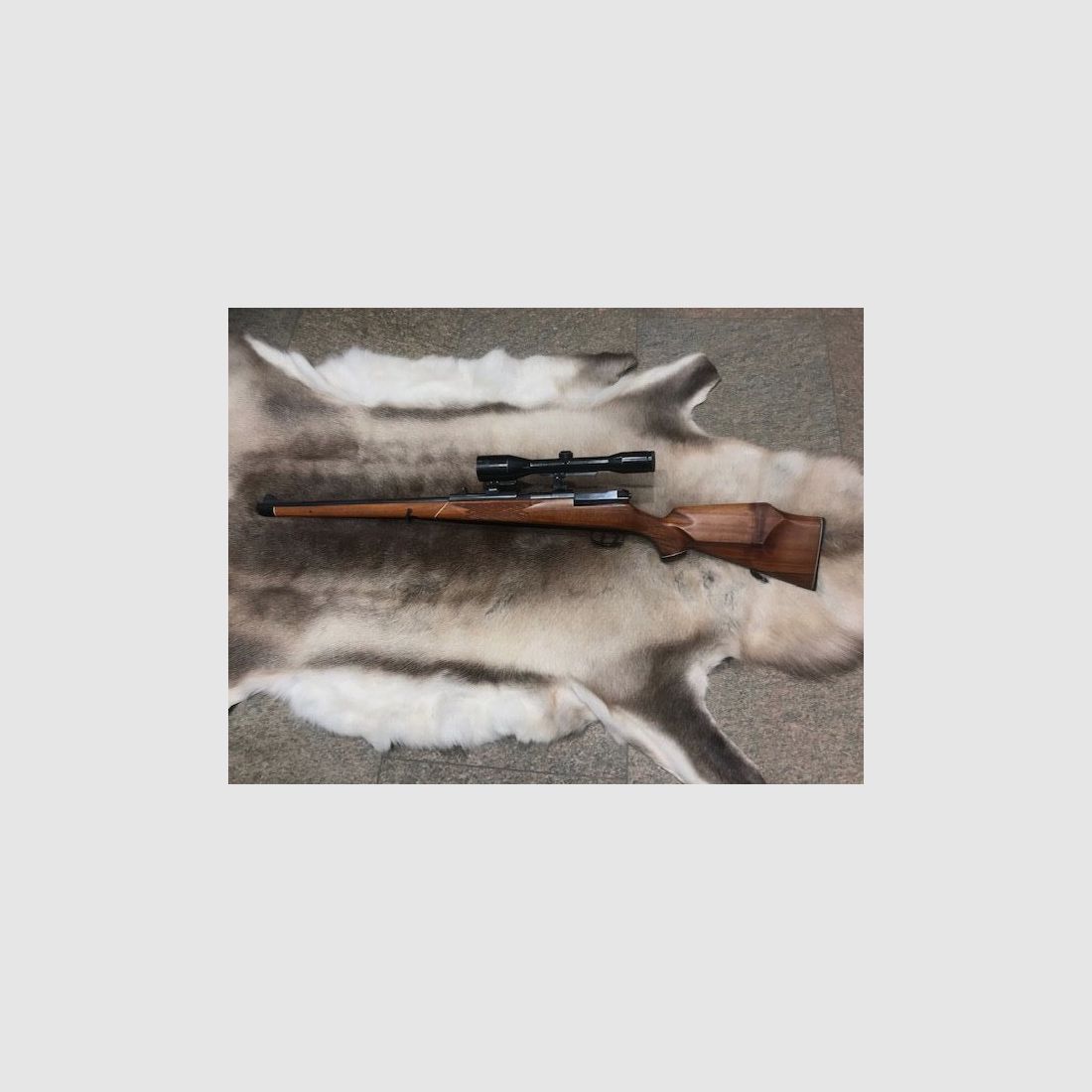 Mauser 66 fucile a otturatore tipo Stutzen calibro .270 WIN. ZF ZEISS 6X42 set usato, immagine 1 di 4