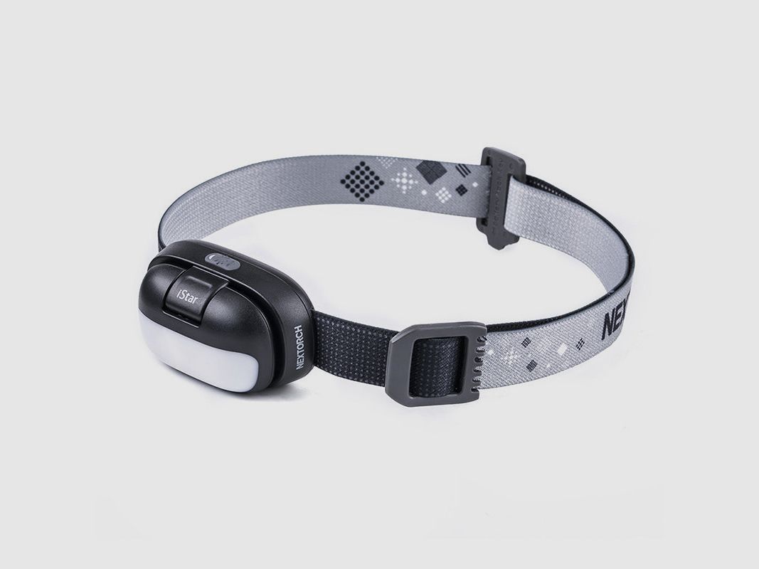 LED Headlamp iStar Natural Light Flip-Switch, 450 Lumens (including battery), image 1 of 7