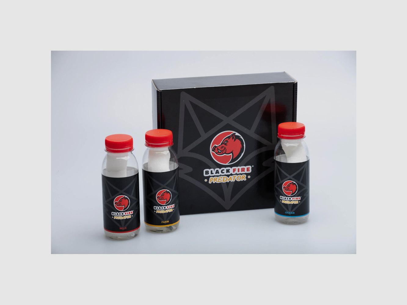 3 butelki atraktanta BLACK FIRE Predator, zdjęcie 1 z 6