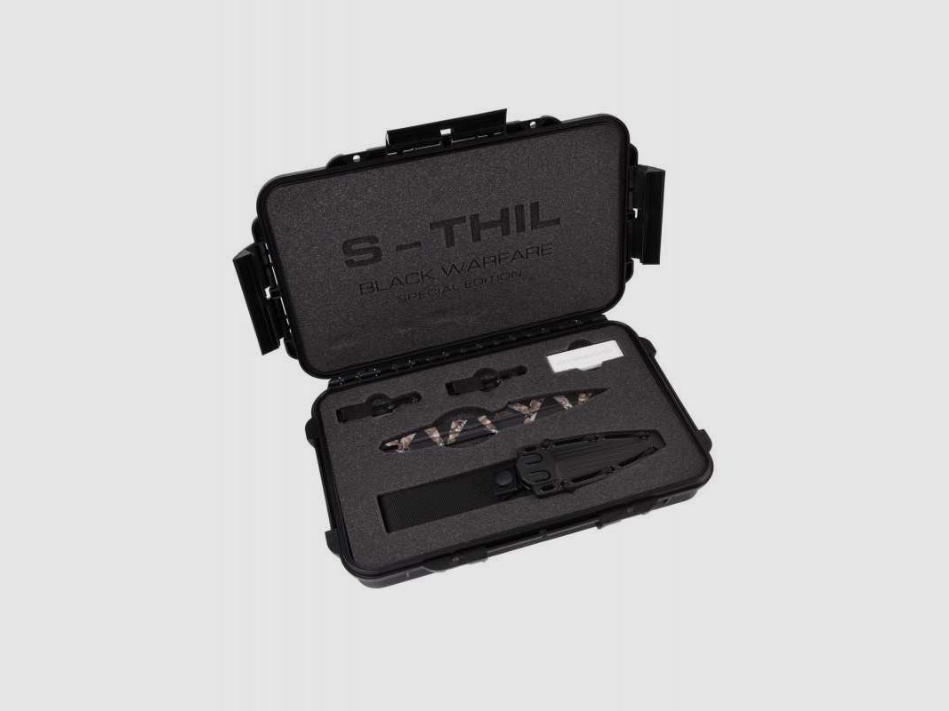 Extrema Ratio S-Thil Black Warfare taktisches Wurfmesser Böhler N690 Stahl