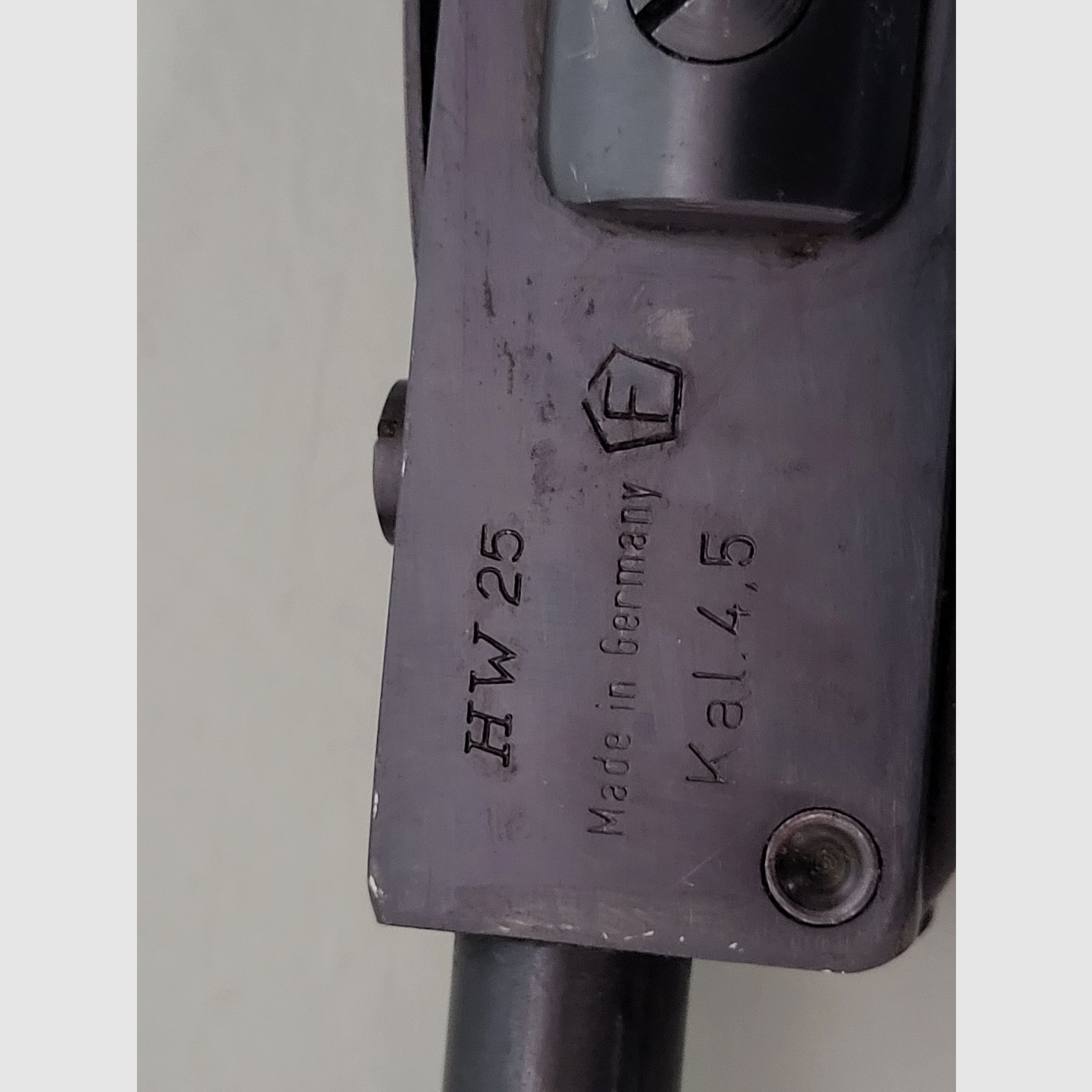 Luftgewehr HW 25 Weihrauch Mellrichstadt Bayer -1990er Jahre - 7,5 Joule