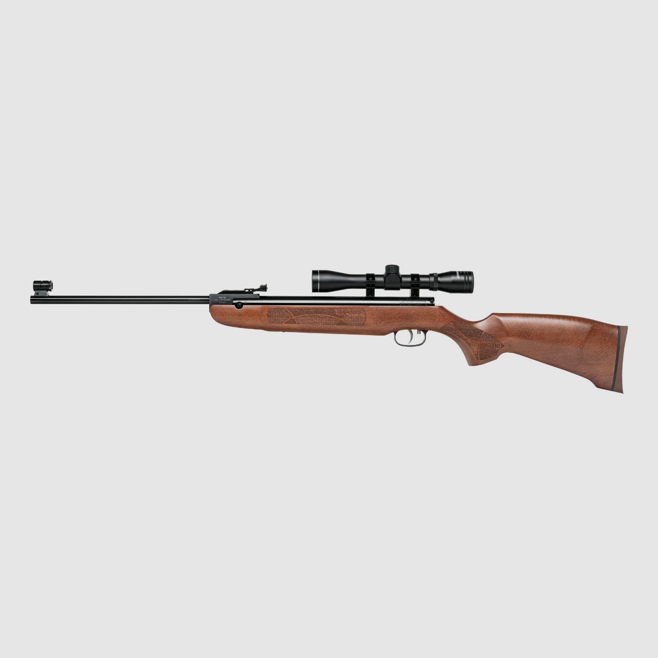 Knicklauf Luftgewehr Weihrauch HW 50 S Buchenholzschaft punziert Kaliber 4,5 mm (P18)