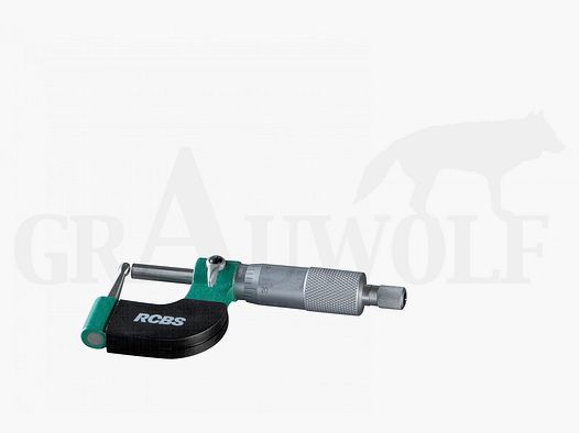 RCBS Tornillo micrométrico con cabeza esférica 0 - 1" / 25,4 mm