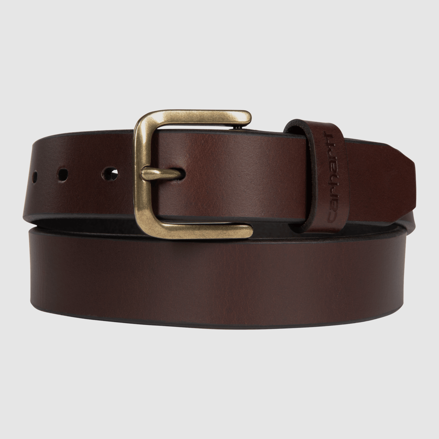 Carhartt Bridle Leather Belt Women Dark Brown MED