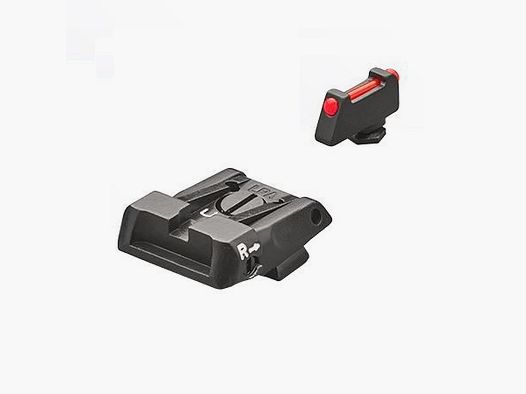 SPS Carry Visor Negro/Fibra Roja Glock